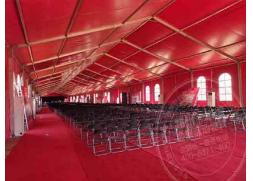 石家莊潢川紅璽臺(tái)紅色篷房出租